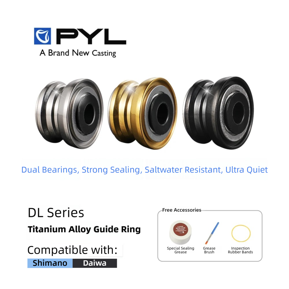 Reel Spare Spool - PYL Titanium Alloy Double Bearing Line