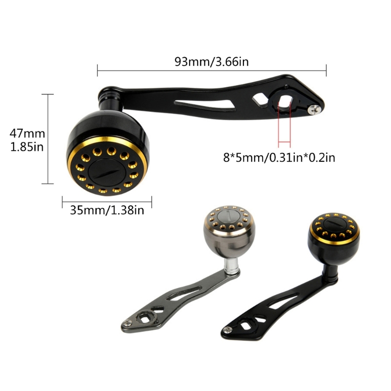 Pegangan Reel Pancing, Gagang  - Reel Spare Spool ulasan dan harga