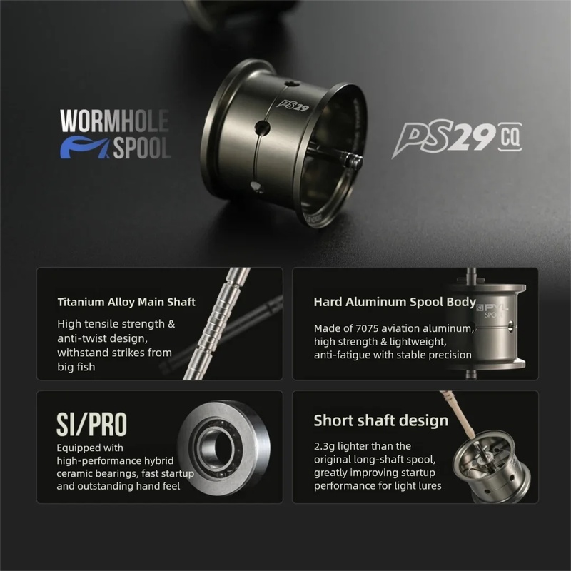 Spool Modifikasi PYL PS29-CQ U - Reel Spare Spool ulasan dan harga