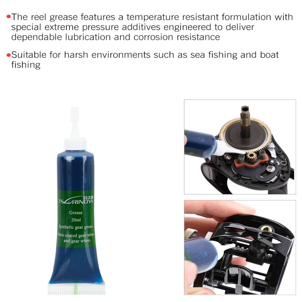 1 set Pelumas Bantalan Pancing - Reel Grease ulasan dan harga