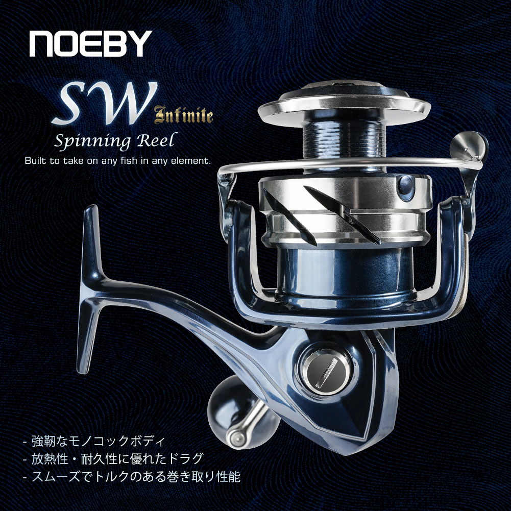Reel Pancing Spinning Noeby Ma - Surf Reel ulasan dan harga