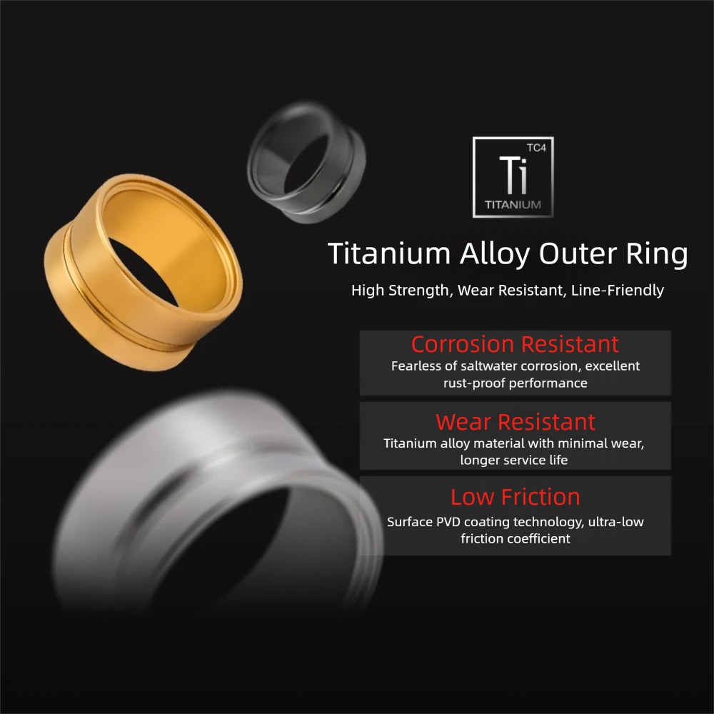 PYL Titanium Alloy Double Bear - Reel Spare Spool ulasan dan harga
