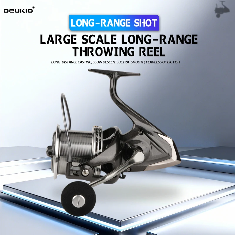 DEUKIO Reel Pancing Spinning 8 - Surf Reel ulasan dan harga