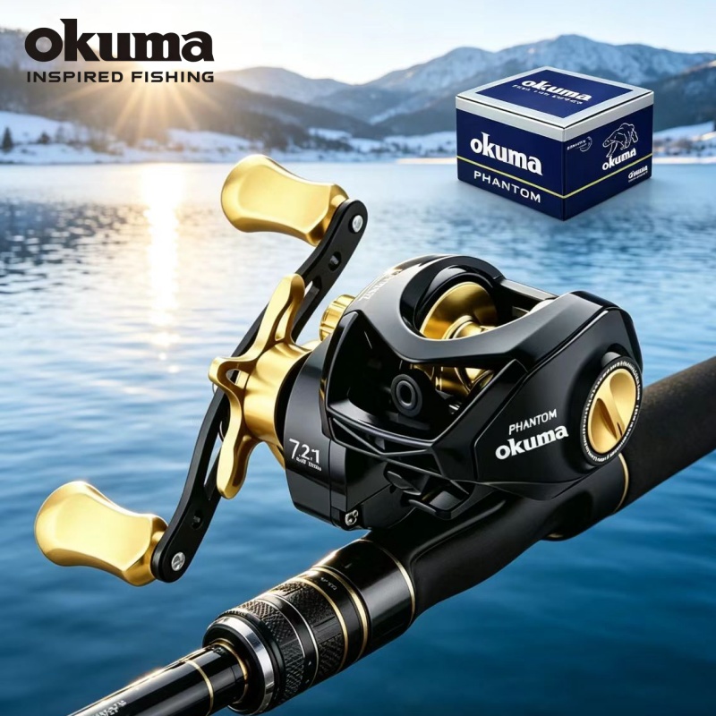 Reel Pancing OKUMA Baitcaster  - Surf Reel ulasan dan harga